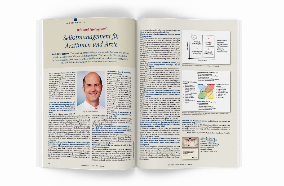 Selbstmanagement für Ärztinnen und Ärzte